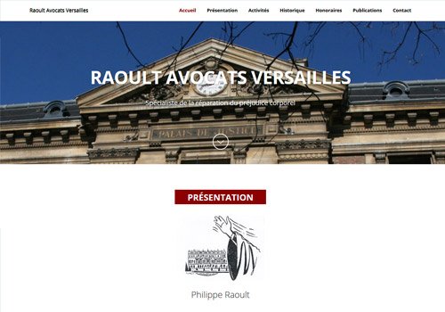 Référence client Raoult Avocats Versailles