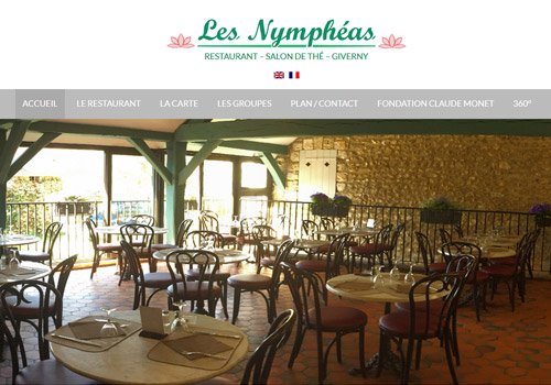 Référence client Restaurant Nympheas Giverny